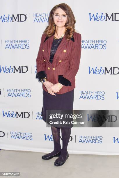 Doctor Donna Magid attends the 2018 WebMD Health Heroes Awards at WebMD headquarters on January 22, 2018 in New York City.