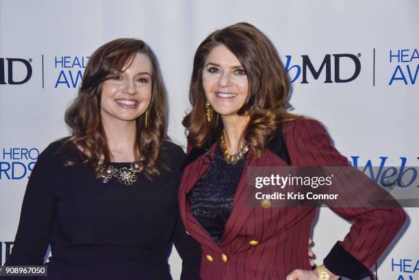 Erin Gomez and Donna Magid attend the 2018 WebMD Health Heroes Awards at WebMD headquarters on January 22, 2018 in New York City.