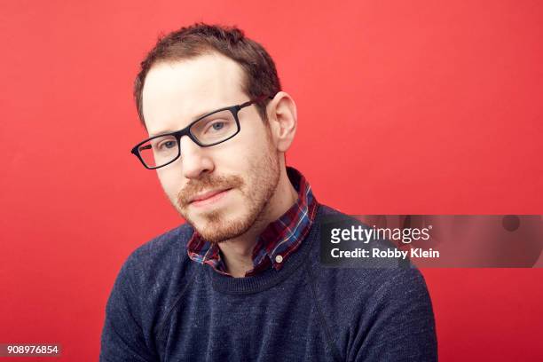 Ari Aster from the film 'Hereditary' poses for a portrait in the YouTube x Getty Images Portrait Studio at 2018 Sundance Film Festival on January 22,...