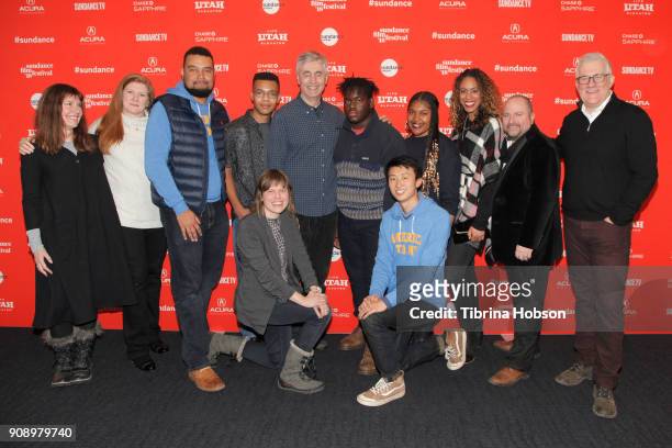 Cast and Crew of "America To Me" attend "America To Me" during the 2018 Sundance Film Festival at The Ray on January 22, 2018 in Park City, Utah.