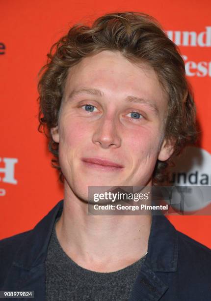 Actor George MacKay attends the "Ophelia" Premiere during 2018 Sundance Film Festival at Eccles Center Theatre on January 22, 2018 in Park City, Utah.