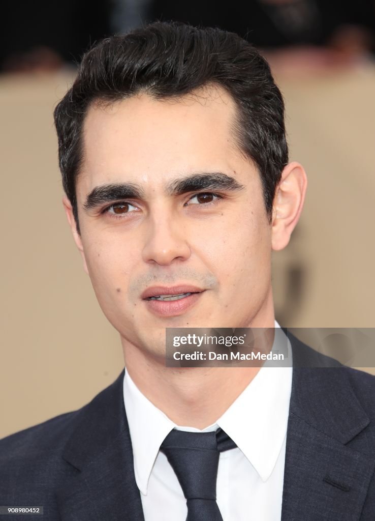 Max Mini Actor Max Minghella arrives at the 24th Annual Screen Actors Guild Awards ...