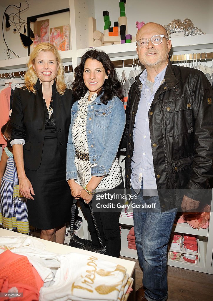 Crewcuts-On-Madison Opening Party with Baby Buggy