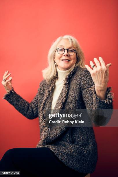 Blythe Danner from the film 'Halfway There' poses for a portrait at the YouTube x Getty Images Portrait Studio at 2018 Sundance Film Festival on...