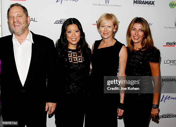 Co-Chairman of the Weinstein Company Harvey Weinstein, CEO and president of Lifetime Andrea Wong, Editor-in-Chief of Marie Claire Joanna Coles and...