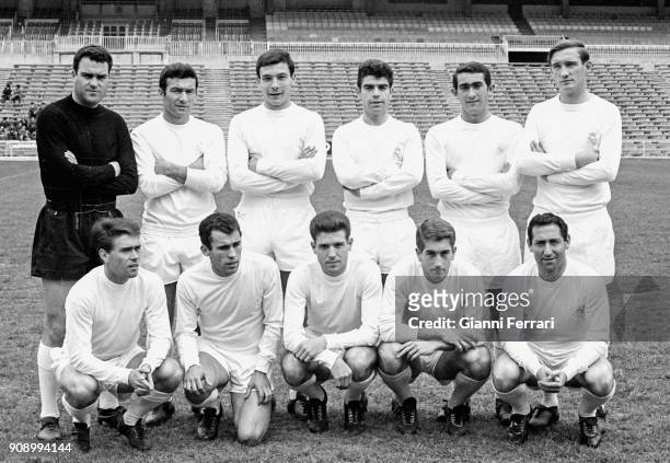 Real Madrid in 1966 at the Santiago Bernabeu Stadium, Madrid, Spain. Photo by Gianni Ferrari/Cover/Getty Images)