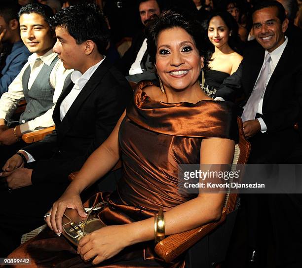 President and CEO Janet Murguia poses during the 2009 ALMA Awards held at Royce Hall on September 17, 2009 in Los Angeles, California.