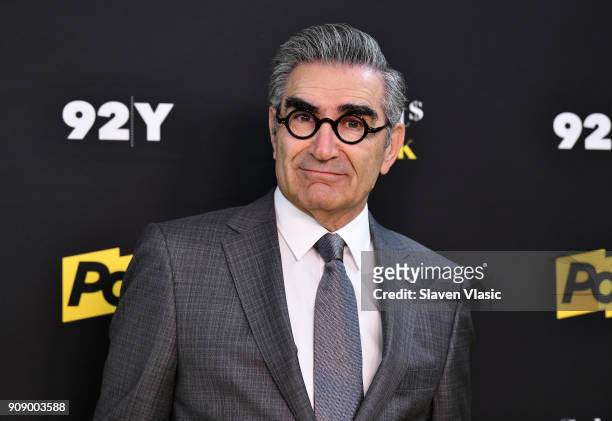 Actor/producer Eugene Levy attends An Evening with the Cast of "Schitt's Creek" at 92nd Street Y on January 22, 2018 in New York City.
