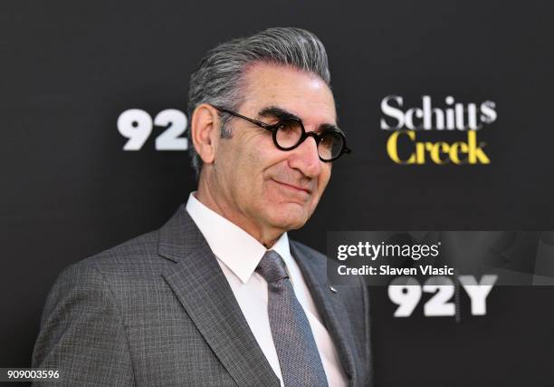 Actor/producer Eugene Levy attends An Evening with the Cast of "Schitt's Creek" at 92nd Street Y on January 22, 2018 in New York City.