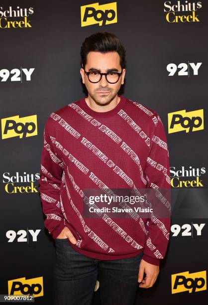 Actor/writer/producer Daniel Levy attends An Evening with the Cast of "Schitt's Creek" at 92nd Street Y on January 22, 2018 in New York City.