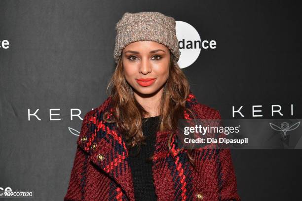 Actor Brytni Sarpi attends The Women In Motion Program at The Claim Jumper on January 22, 2018 in Park City, Utah.