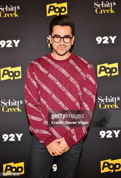 Actor/writer/producer Daniel Levy attends An Evening with the Cast of "Schitt's Creek" at 92nd Street Y on January 22, 2018 in New York City.