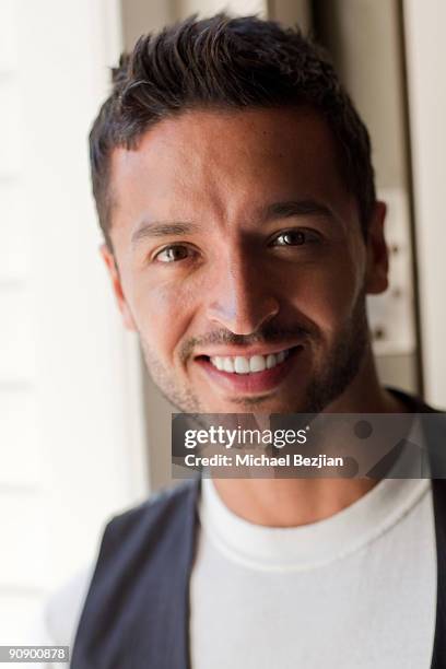 Actor Jai Rodriguez attends Ubisoft's Just Dance Lounge at the Silver Spoon Emmy Suite at Maloof Estate on September 17, 2009 in Beverly Hills,...