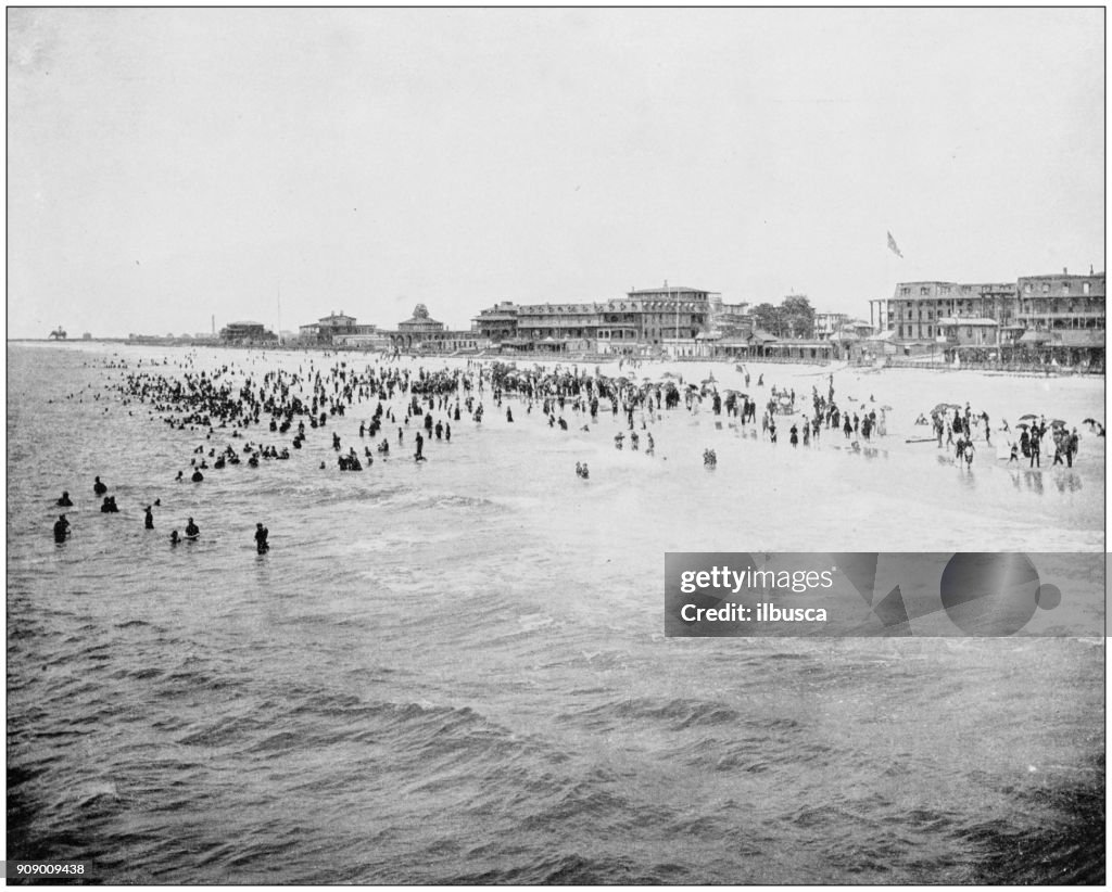 Antique photograph of World's famous sites: Cape May, New Jersey