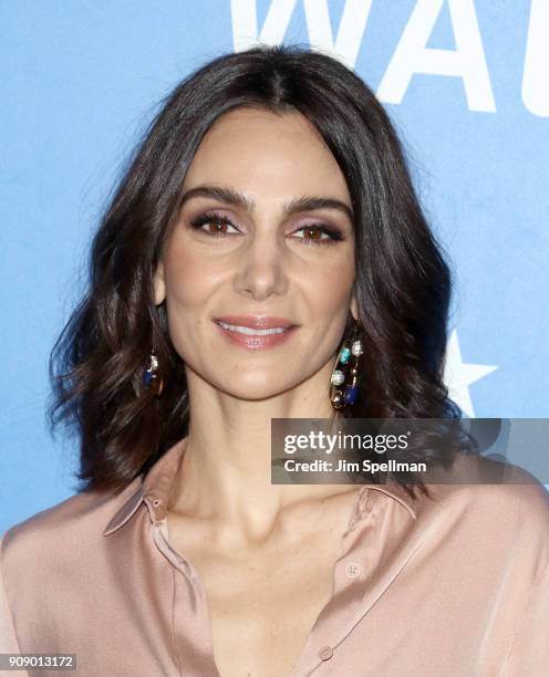 Actress Annie Parisse attends the "Waco" world premiere at Jazz at Lincoln Center on January 22, 2018 in New York City.