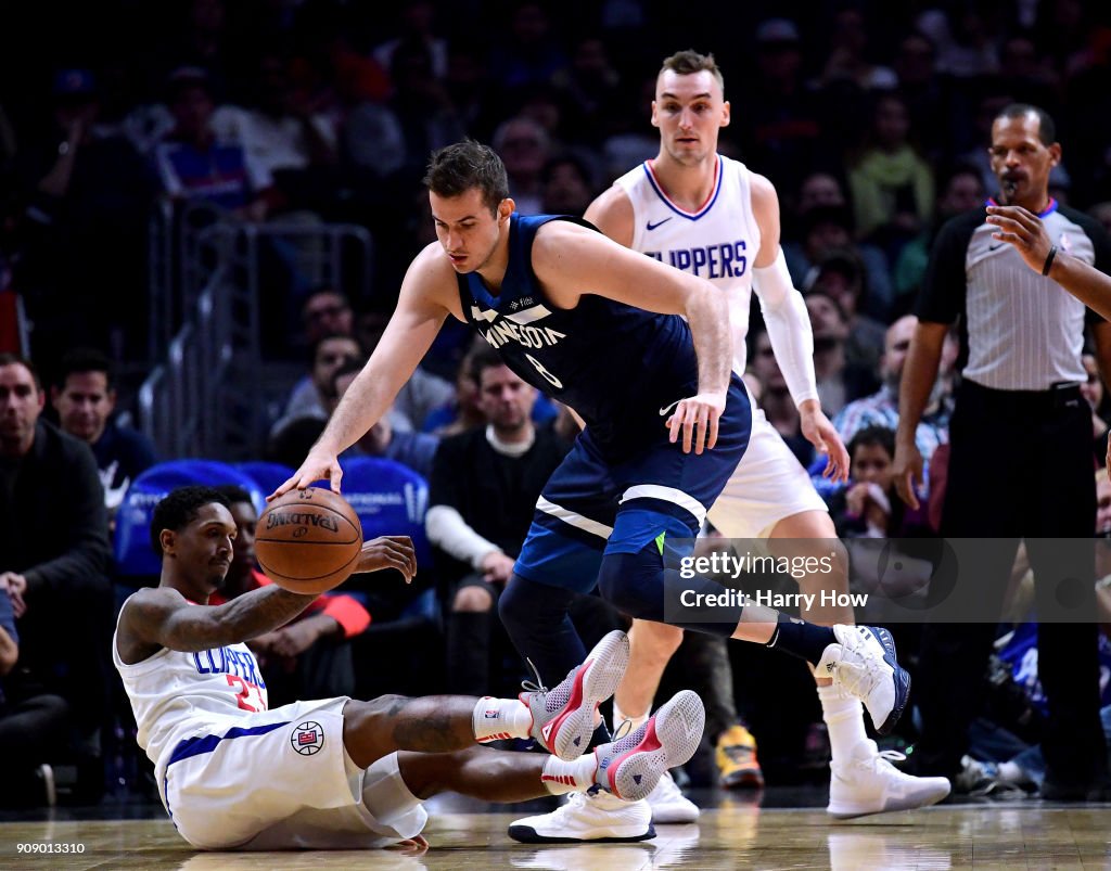 Minnesota Timberwolves v Los Angeles Clippers