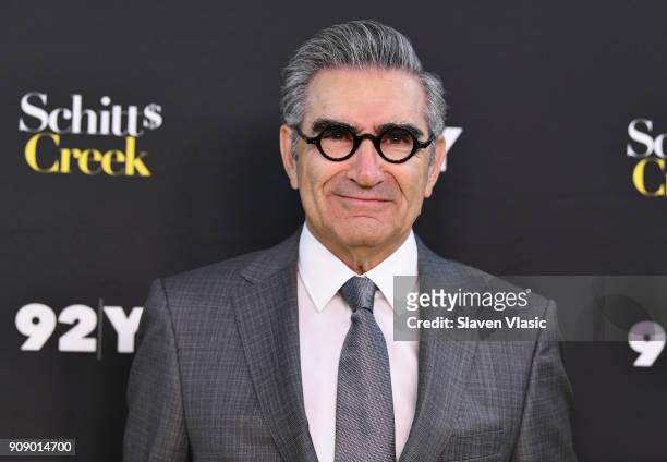 Actor/producer Eugene Levy attends An Evening with the Cast of "Schitt's Creek" at 92nd Street Y on January 22, 2018 in New York City.