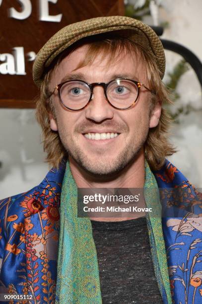 Tom Felton attends the "Ophelia" after party at Sundance Film Festival 2018 at The Grey Goose Blue Door on January 22, 2018 in Park City, Utah.