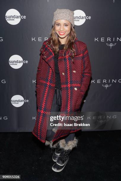 Brytni Sarpy attends the Women in Motion Talk, Presented by Kering, at The Sundance Film Festival at The Claim Jumper on January 22, 2018 in Park...