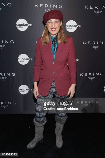 Joanna Plafsky attends the Women in Motion Talk, Presented by Kering, at The Sundance Film Festival at The Claim Jumper on January 22, 2018 in Park...