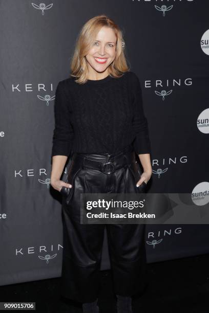 Producer Laura Rister attends the Women in Motion Talk, Presented by Kering, at The Sundance Film Festival at The Claim Jumper on January 22, 2018 in...