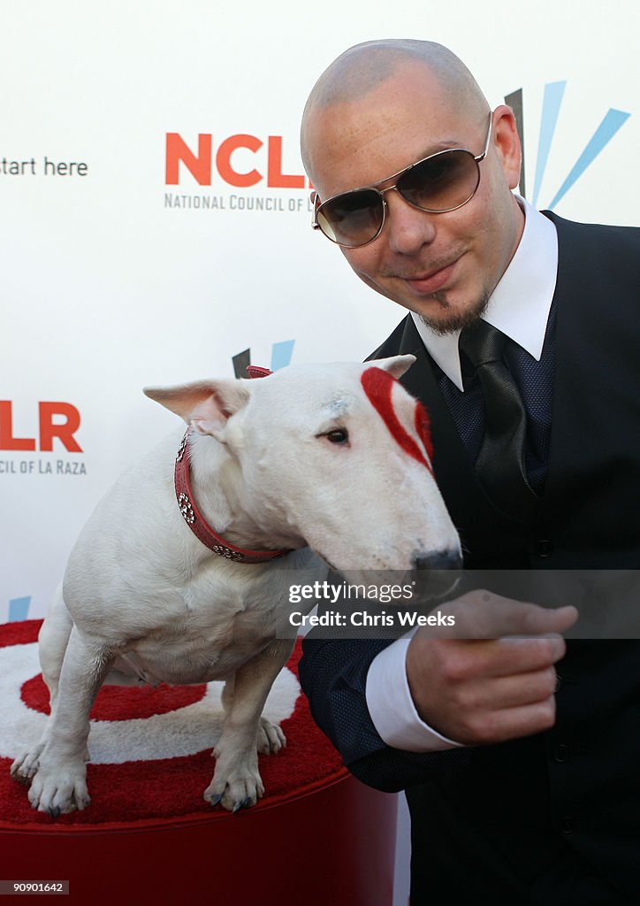 Bullseye, The Target Dog Attends 2009 ALMA Awards