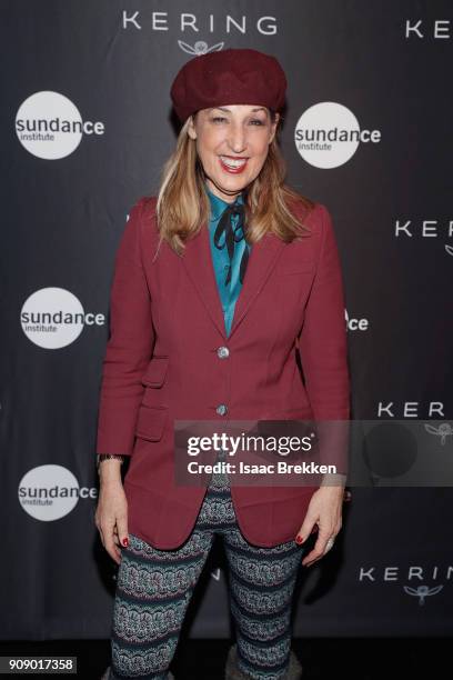 Joanna Plafsky attends the Women in Motion Talk, Presented by Kering, at The Sundance Film Festival at The Claim Jumper on January 22, 2018 in Park...