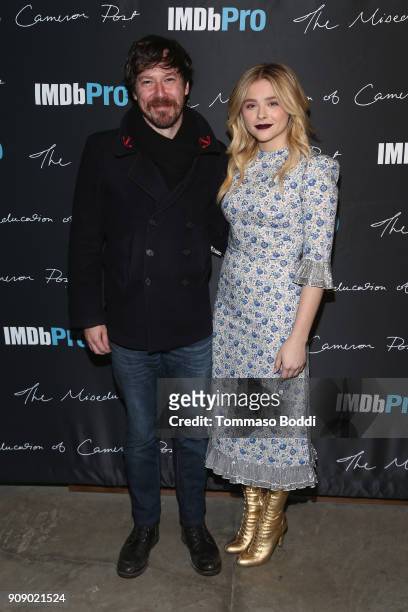 Actors Forrest Goodluck and Chloe Grace Moretz attend The IMDbPro Party to Celebrate the Premiere of 'The Miseducation of Cameron Post' and Launch of...