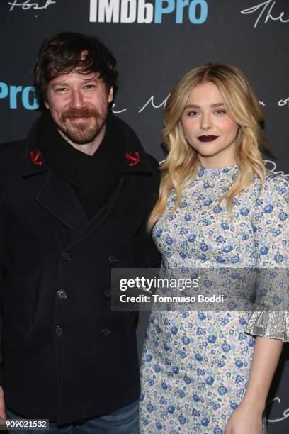 Actors Forrest Goodluck and Chloe Grace Moretz attend The IMDbPro Party to Celebrate the Premiere of 'The Miseducation of Cameron Post' and Launch of...