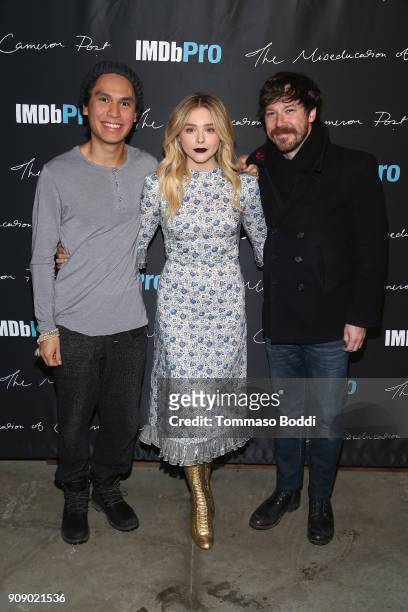Actors Forrest Goodluck, Chloe Grace Moretz and John Gallagher Jr. Attend The IMDbPro Party to Celebrate the Premiere of 'The Miseducation of Cameron...