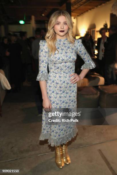 Actor Chloe Grace Moretz attends The IMDbPro Party to Celebrate the Premiere of 'The Miseducation of Cameron Post' and Launch of IMDbPro's New iPhone...