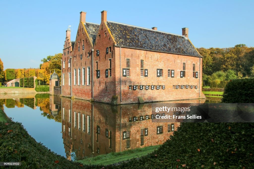 Menkemaborg castle in Uithuizen, Netherlands
