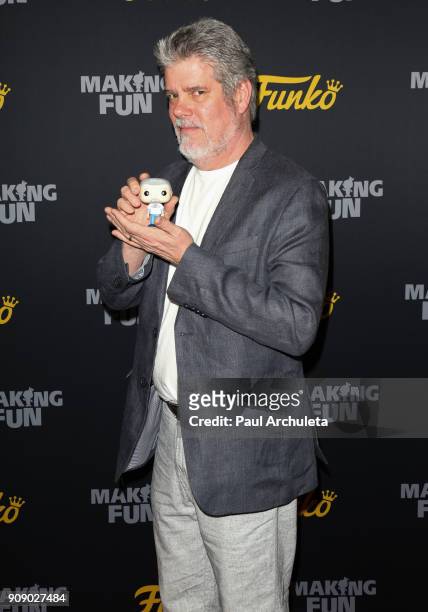 Actor Mike Zapcic attends the premiere of "Making Fun: The Story Of Funko" at TCL Chinese 6 Theatres on January 22, 2018 in Hollywood, California.