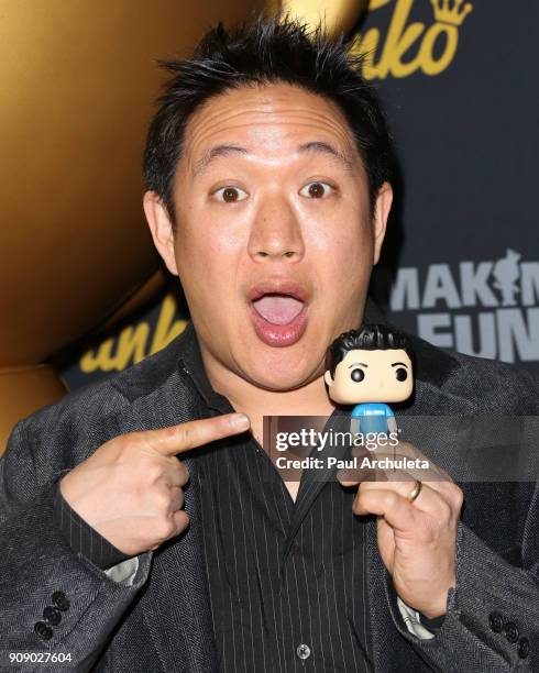 Actor Ming Chen attends the premiere of "Making Fun: The Story Of Funko" at TCL Chinese 6 Theatres on January 22, 2018 in Hollywood, California.