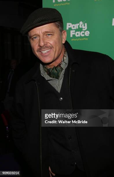 Maxwell Caulfield attends the Opening Night of 'Party Face' on January 22, 2018 at Robert 2 Restaurant in New York City.
