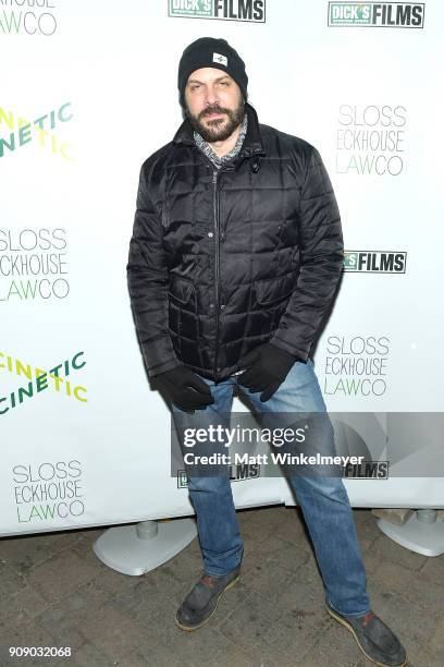 David Kallaway attends the Cinetic Sundance Party 2018 at High West Distillery on January 22, 2018 in Park City, Utah.