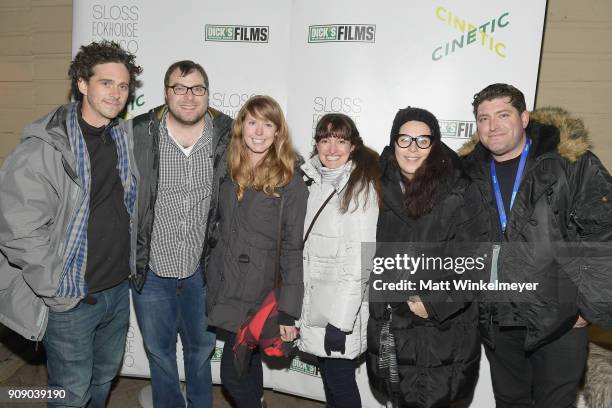 Guests attend the Cinetic Sundance Party 2018 at High West Distillery on January 22, 2018 in Park City, Utah.