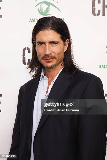 Actor Billy Wirth arrives for the screening of the film 'CRUDE' at Harmony Gold Theatre on September 17, 2009 in Los Angeles, California.