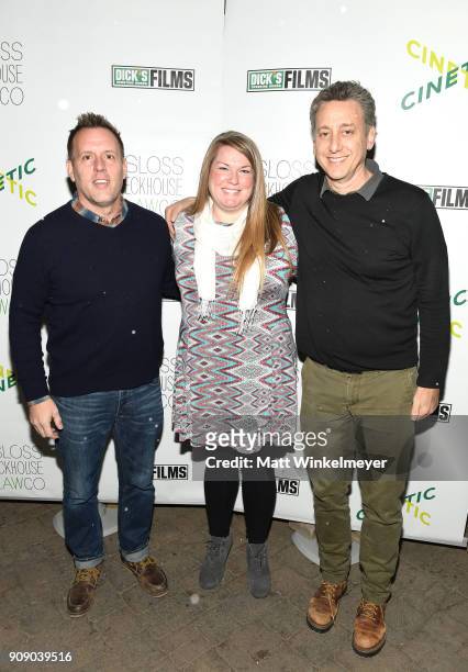 Guests attend the Cinetic Sundance Party 2018 at High West Distillery on January 22, 2018 in Park City, Utah.