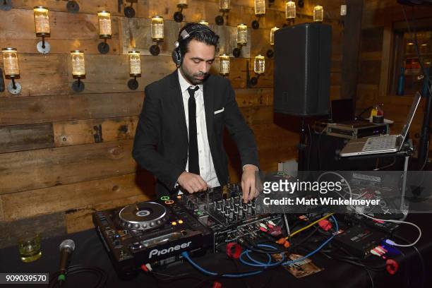 Spins at the Cinetic Sundance Party 2018 at High West Distillery on January 22, 2018 in Park City, Utah.