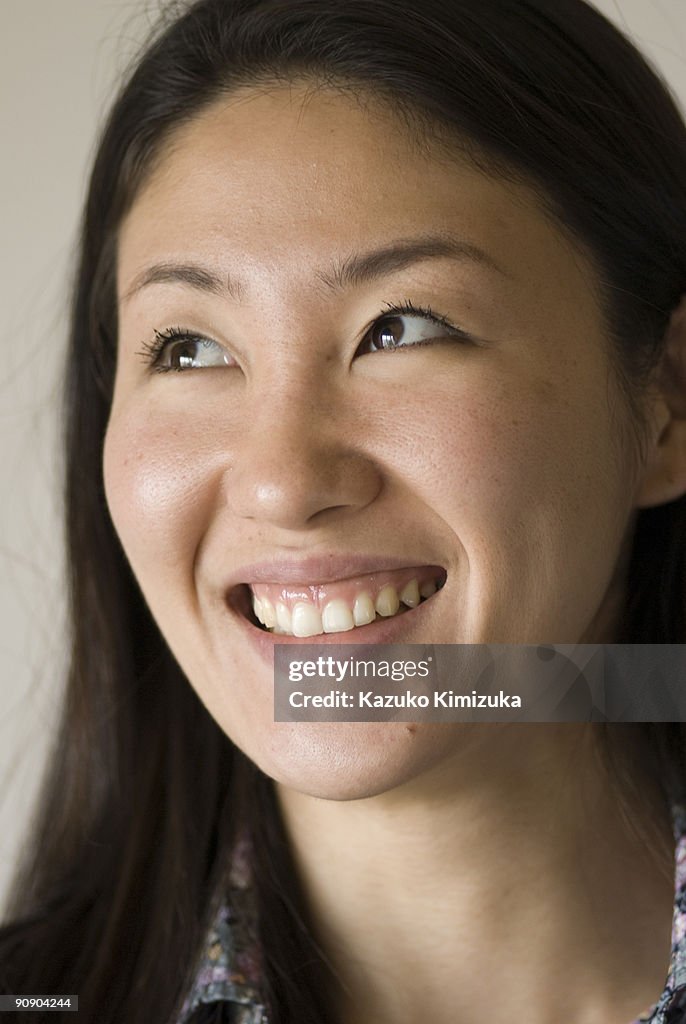 Young woman portrait,close up