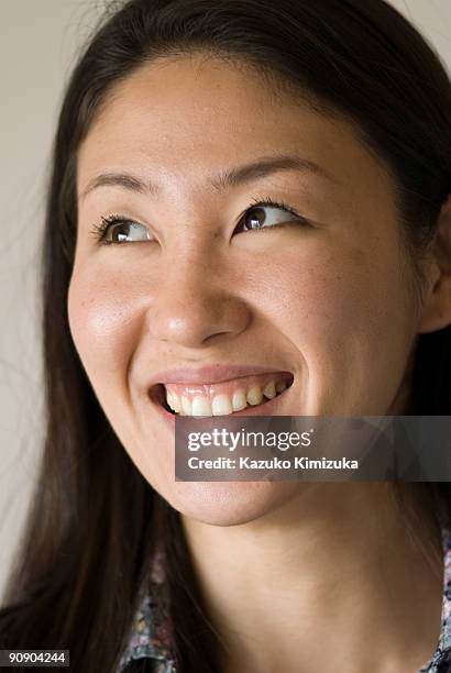 young woman portrait,close up - kazuko kimizuka 個照片及圖片檔