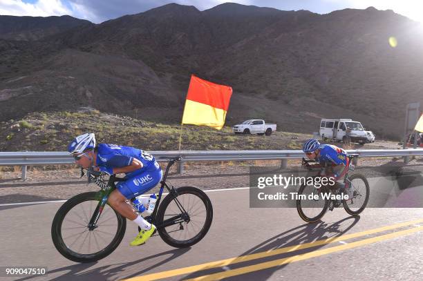 36th Tour of San Juan 2018 / Stage 2 Carlos Eduardo ALZATE / Ignacio de jesus PRADO / Peri Lago Punta Negra Peri Lago Punta Negra 1000m/ Vuelta A San...