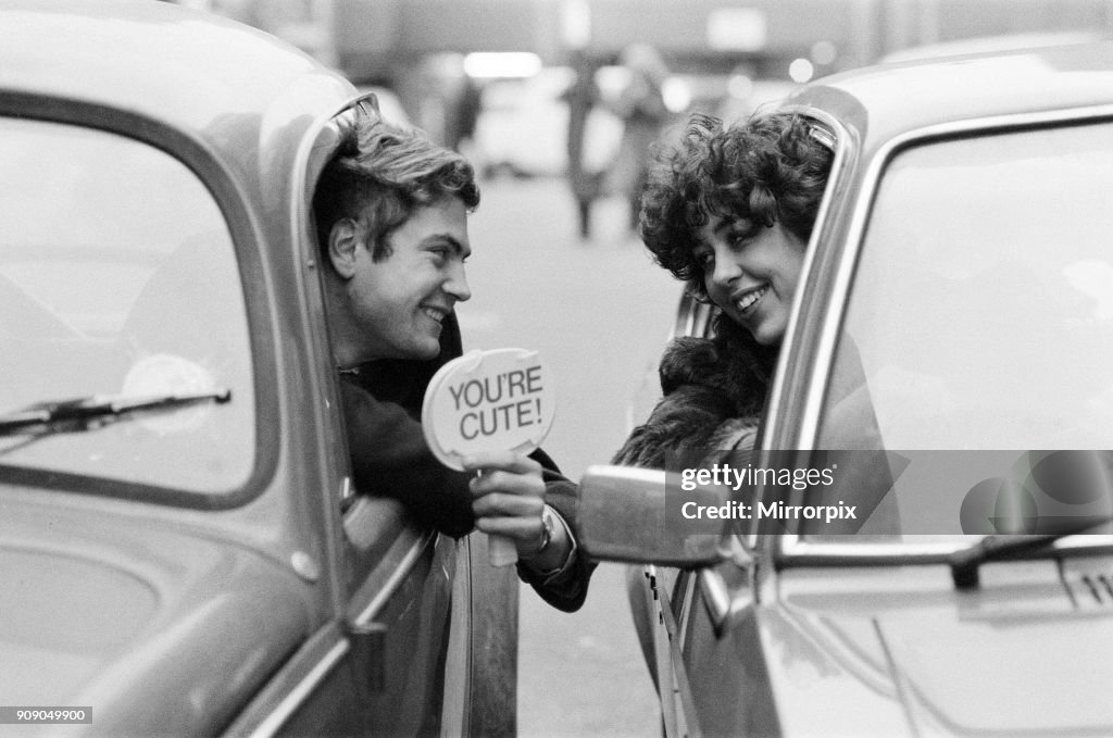 Funny car signs, 1980