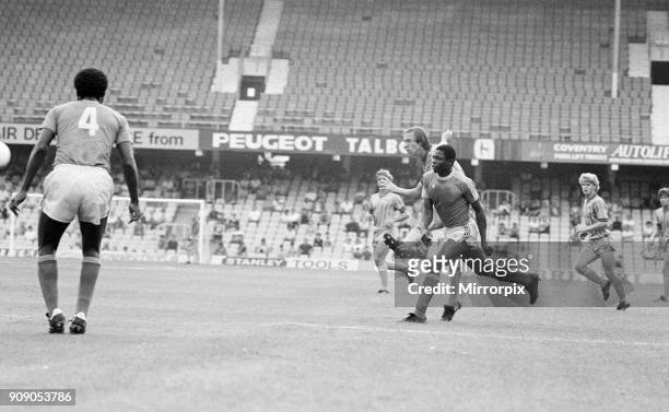 Coventry City v Zimbabwe, Pre Season Friendly at Highfield Road, Friday 19th August 1983.
