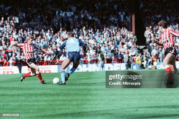 Sunderland 2-1 Middlesbrough, Division Two league match at Roker Park, Sunday 27th August 1989.