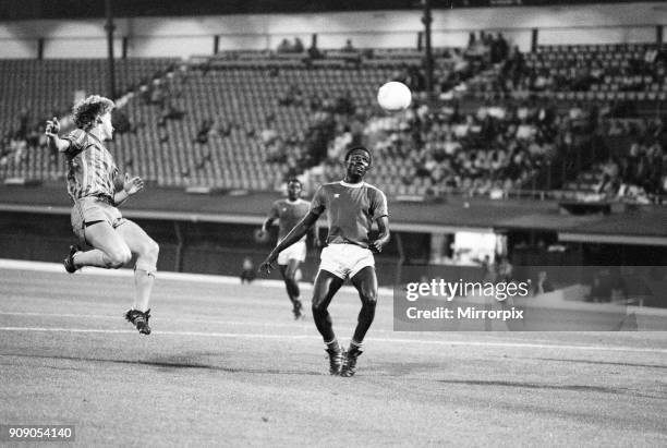 Coventry City v Zimbabwe, Pre Season Friendly at Highfield Road, Friday 19th August 1983.