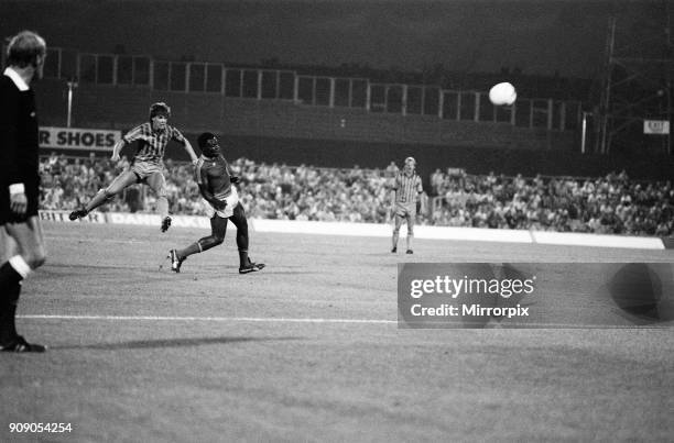 Coventry City v Zimbabwe, Pre Season Friendly at Highfield Road, Friday 19th August 1983.