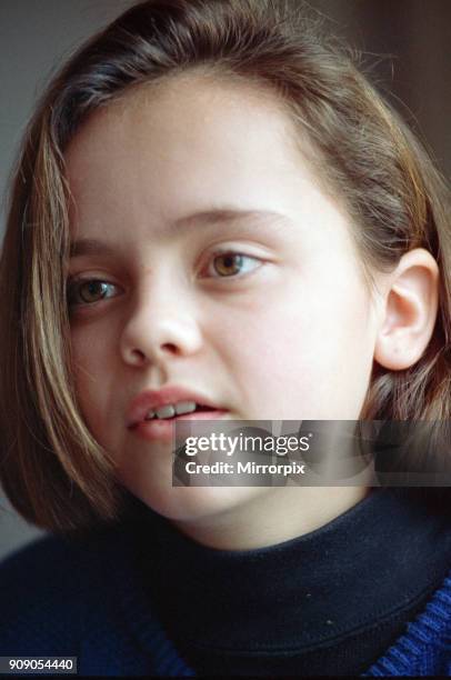 Year old Christina Ricci, junior star in the blockbuster movie 'The Addams Family', 9th December 1991.