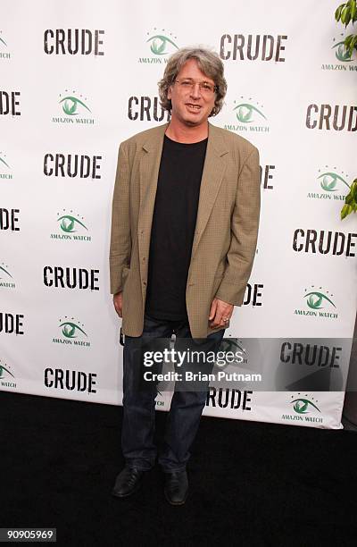 Director Michael Rymer arrives for the screening of the film 'CRUDE' at Harmony Gold Theatre on September 17, 2009 in Los Angeles, California.